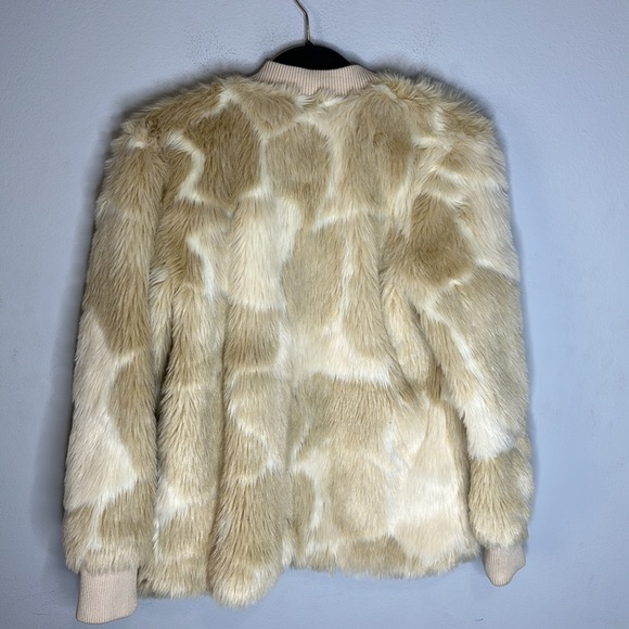 Leith Faux Fur Open Front Jacket xs/s - Picture 8 of 8